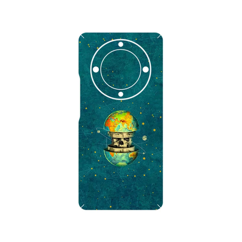 برچسب پوششی ماهوت مدل Collage of Earth Face مناسب برای گوشی موبایل آنر Magic 5 Lite