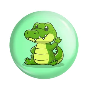 مگنت خندالو مدل حیوانات بامزه تمساح کد 25417