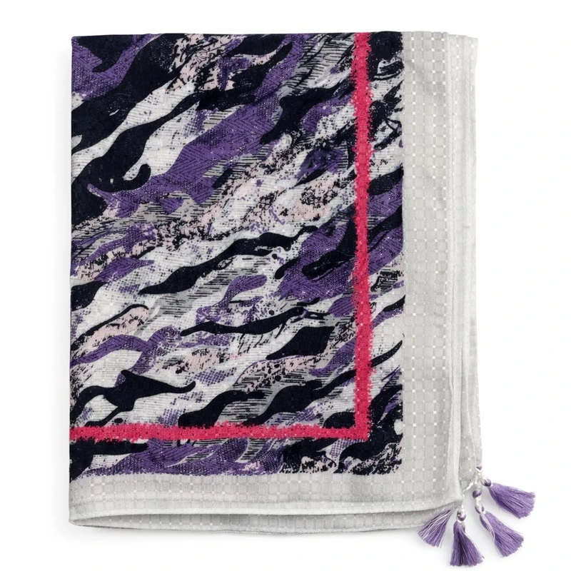 شال زنانه مدل موج