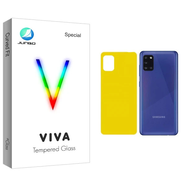 محافظ پشت گوشی جانبو مدل Viva Glass مناسب برای گوشی موبایل سامسونگ Galaxy A31