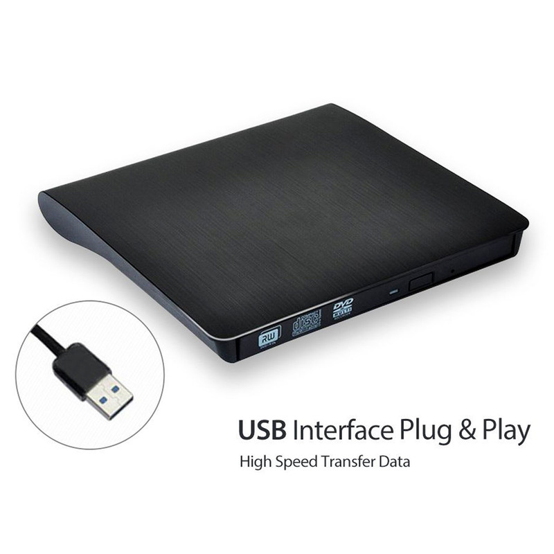 باکس تبدیل DVD رایتر USB3.0 اینترنال SATA به اکسترنال ونتولینک مدل 9.5mm