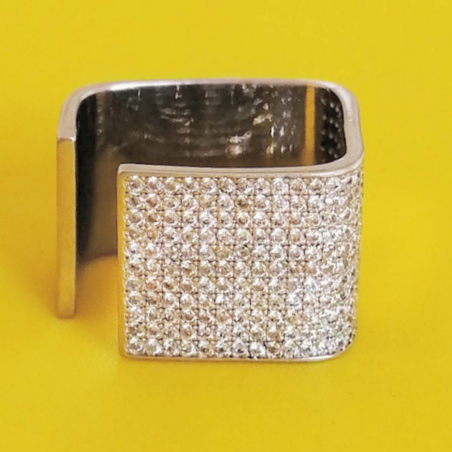 انگشتر نقره زنانه مدل Gh27