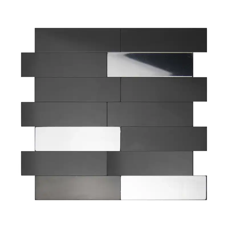 دیوارپوش مدل تایل پشت چسبدار کد 30509 بسته 11 عددی