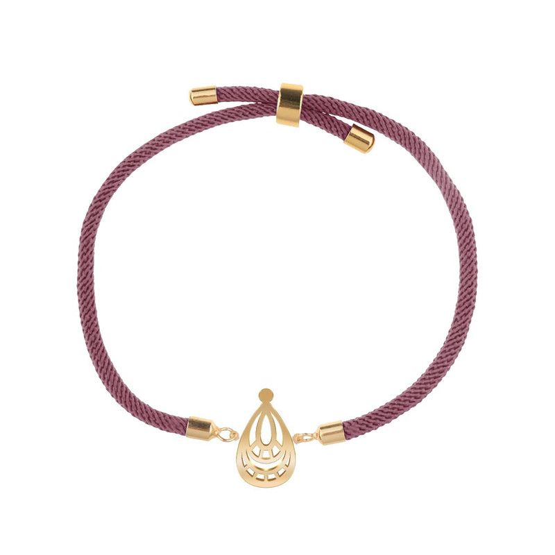 دستبند طلا 18 عیار زنانه مدوپد مدل اسلیمی کد D34-10648