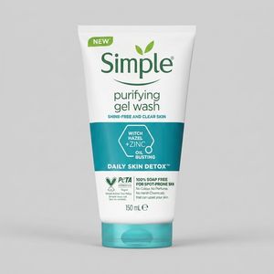 ژل شستوشوی صورت سیمپل مدل purifying حجم 150 میلیلیتر