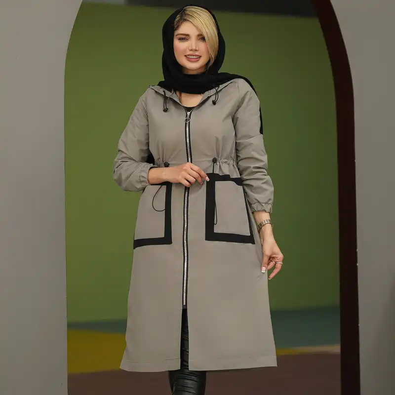 بارانی زنانه السانا مدل دیانوش کد 131827