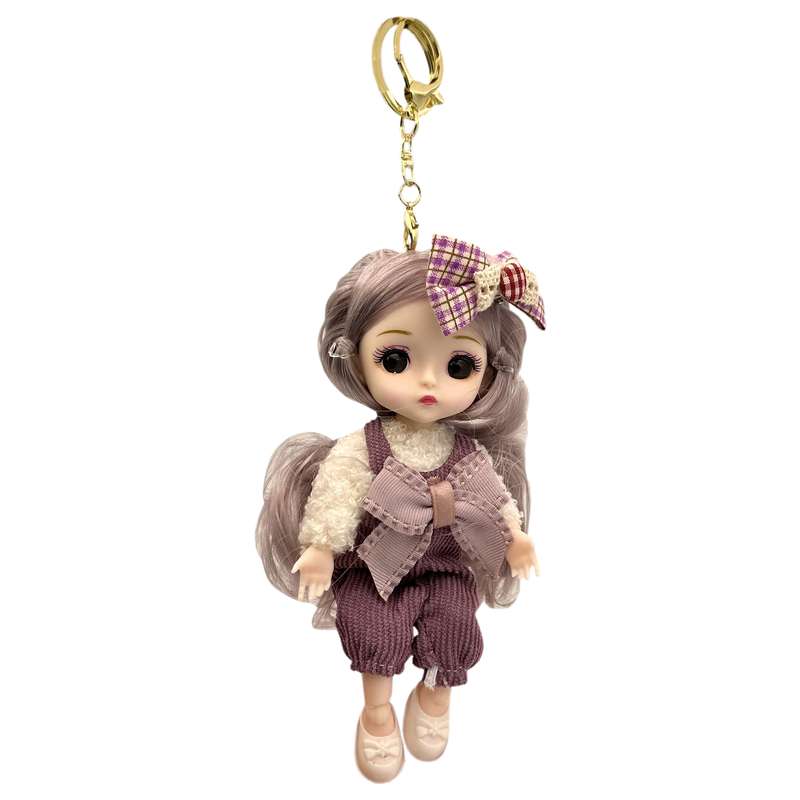 جاکلیدی مدل Baby طرح دخترک گیسو بلند کد A1607.7