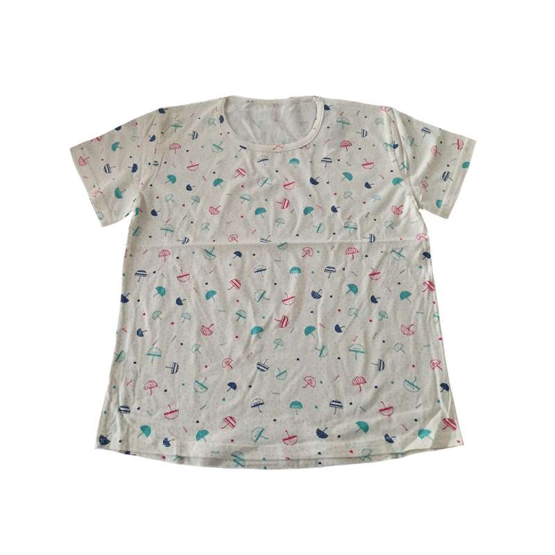 تی شرت آستین کوتاه دخترانه مدل ALTLN کد 01000