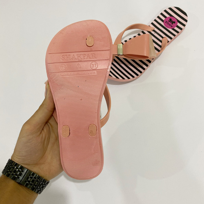 دمپایی لاانگشتی زنانه شهپر مدل P1-parvane-LPK