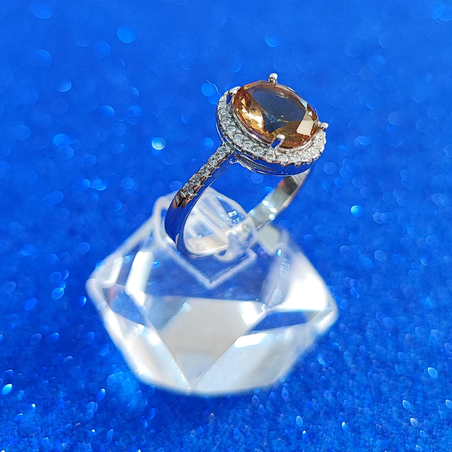 انگشتر نقره زنانه مدل الکساندریت GX7023