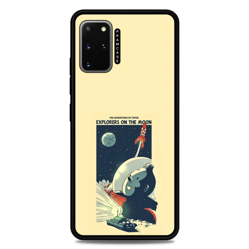 کاور آکام مدل AMC-WSGS20P-TINTIN-6 مناسب برای گوشی موبایل سامسونگ Galaxy S20 Plus