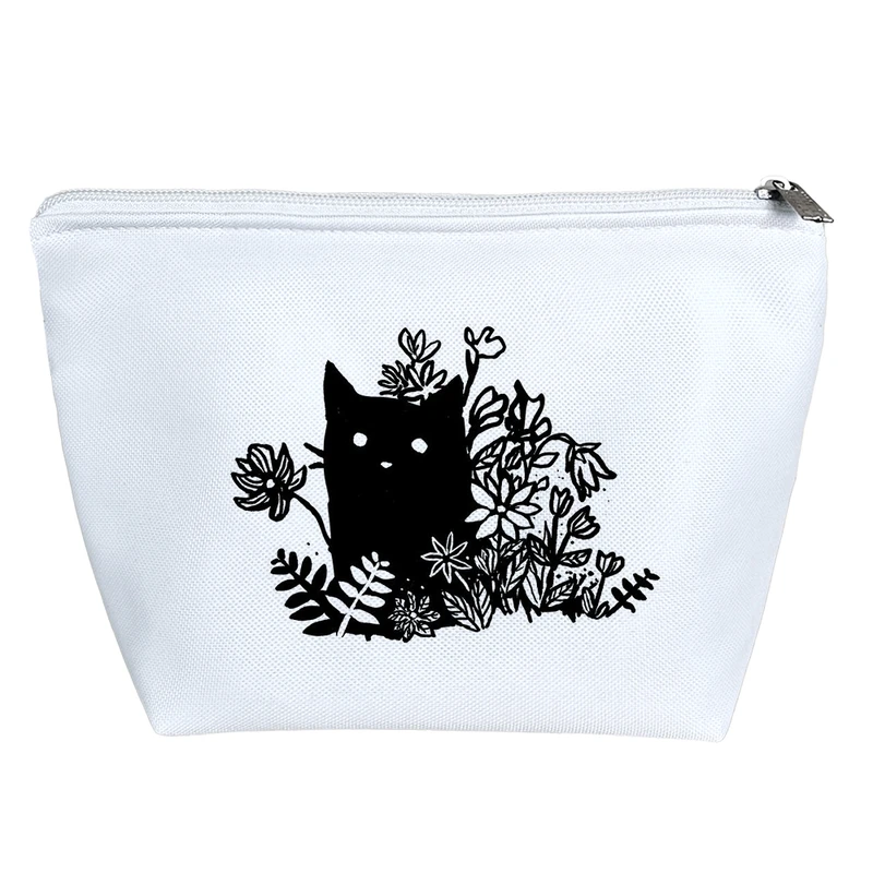 کیف لوازم آرایش دخترانه خندالو مدل گربه کد 3052