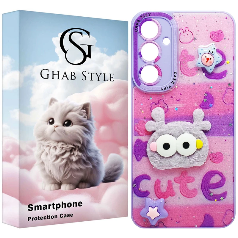کاور قاب استایل مدل دخترانه مناسب برای گوشی موبایل سامسونگ Galaxy A25 4G / A25 5G