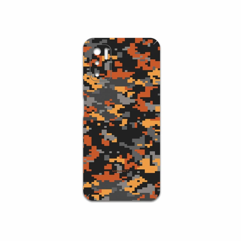 برچسب پوششی ماهوت مدل Army-Autumn-pixel مناسب برای گوشی موبایل شیائومی Poco M3 Pro 5G
