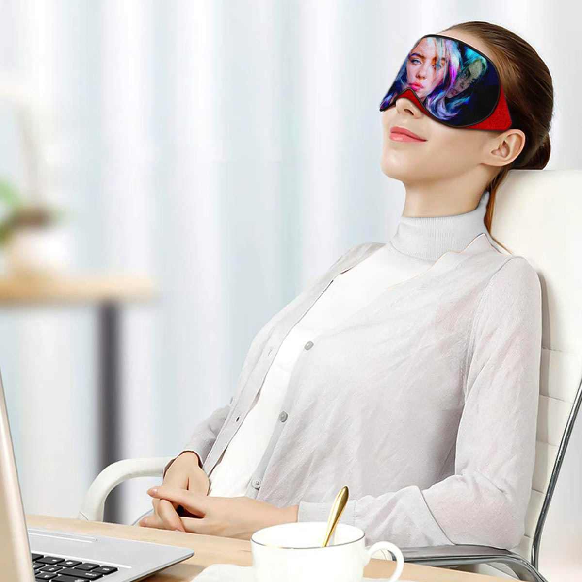 چشم بند خواب مدل بیلی آیلیش 14