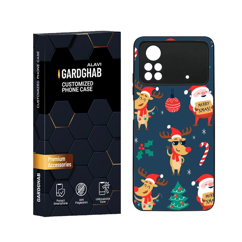 کاور گارد قاب علوی مدل دورژله ای فانتزی مناسب برای گوشی موبایل شیائومی Poco X4 Pro