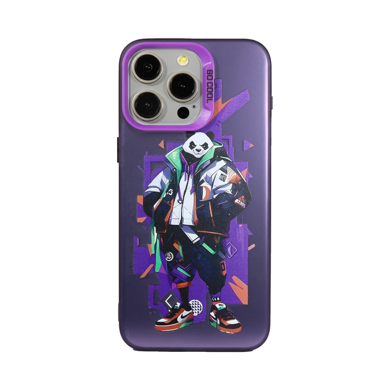 کاور طرح Creative مدل پاندا اسپرت مناسب برای گوشی موبایل اپل IPHONE 15 Promax