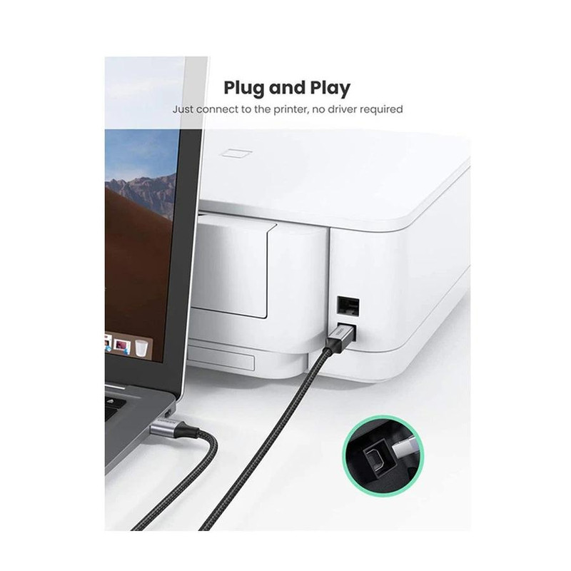 کابل پرینتر یوگرین مدل US369-80804 طول 3 متر