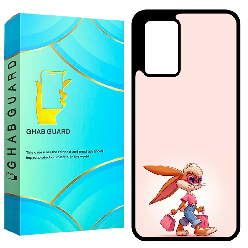 کاور قاب گارد طرح خرگوش مدل GCHP11S مناسب برای گوشی موبایل شیائومی Redmi Note 11 4G / Redmi Note 11S 4G