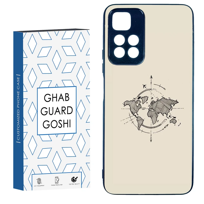 کاور قاب گارد گوشی طرح نقشه کد TPU-175 مناسب برای گوشی موبایل شیائومی Redmi Note 11 Pro Plus 5G