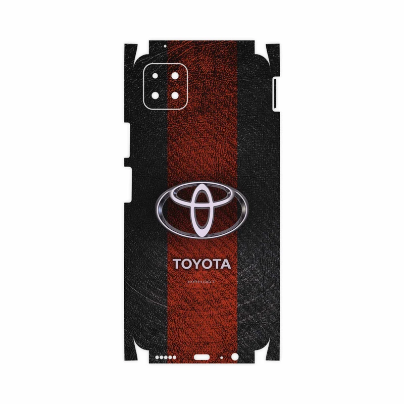 برچسب پوششی ماهوت مدل TOYOTA-Logo-FullSkin مناسب برای گوشی موبایل هوآوی Nova Y60