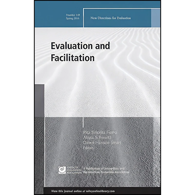 کتاب Evaluation and Facilitation اثر جمعي از نويسندگان انتشارات Jossey-Bass