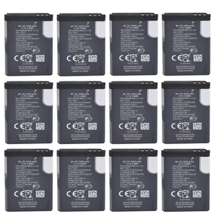 باتری موبایل مدل BL-5C با ظرفیت 1020میلی آمپرساعت مناسب برای گوشی موبایل نوکیا 5C بسته 12 عددی