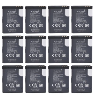 باتری موبایل مدل BL-5C با ظرفیت 1020میلی آمپرساعت مناسب برای گوشی موبایل نوکیا 5C بسته 12 عددی