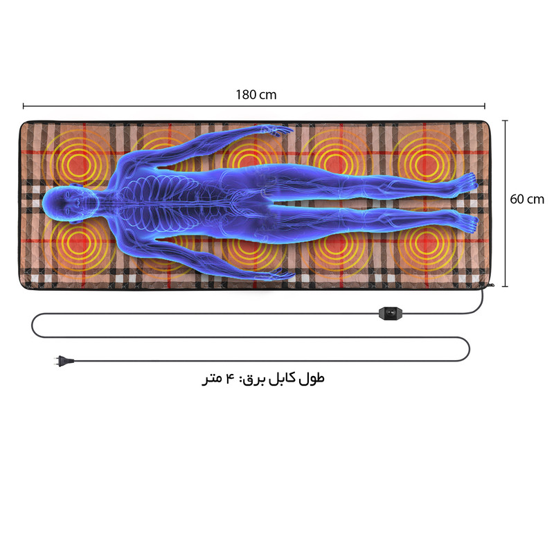 تشک برقی نادیاهوم مدل pad تشک برقی نادیاهوم مدل pad