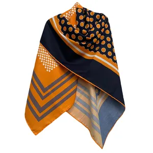 روسری زنانه مدل نخی کجراه پاییزه دست دوز کد 1588