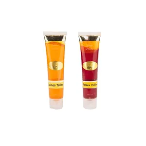 رنگ خوراکی ژله ای زرد لیمویی و زرد طلایی نیلیگون - 100 گرم بسته 2 عددی