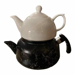 ست کتری و قوری اویز مدل خمره ای 003