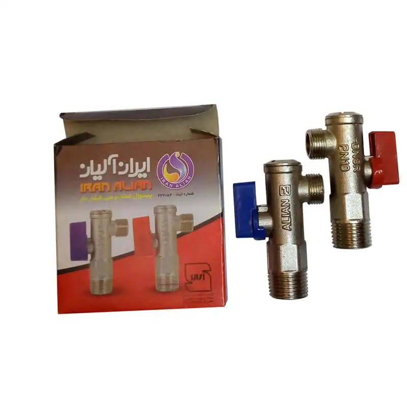 شیر پیسوار ایران آلیان مدل 1/2 بسته 2 عددی
