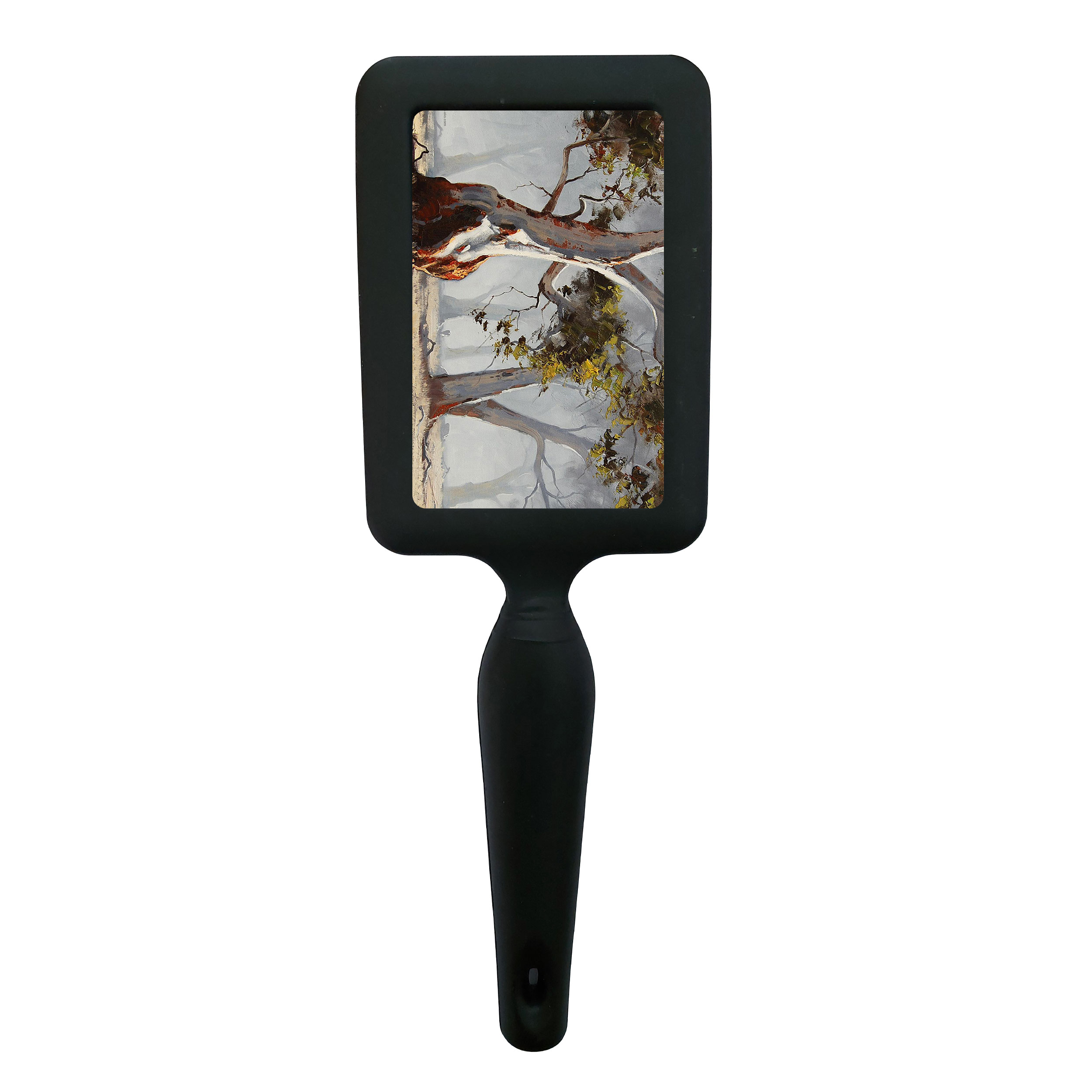 برس مو طرح نقاشی جنگل و درخت مدل B1089