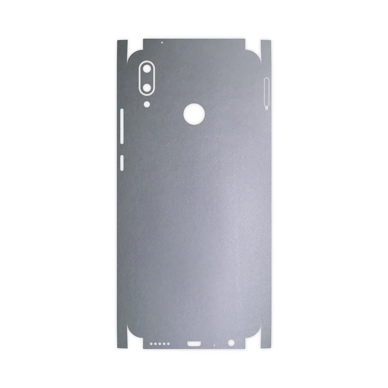 برچسب پوششی ماهوت مدل Matte-Silver-FullSkin مناسب برای گوشی موبایل هوآوی Y9 2019