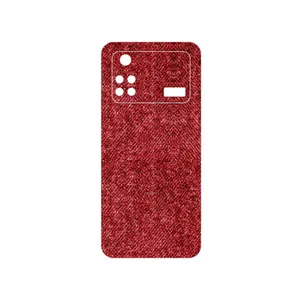 MAHOOT Fabric Texture 4 Cover Sticker for Xiaomi Poco M4 Pro 4G