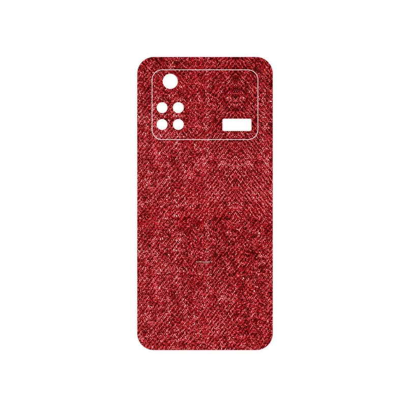 برچسب پوششی ماهوت مدل Fabric Texture 4 مناسب برای گوشی موبایل شیائومی Poco M4 Pro 4G