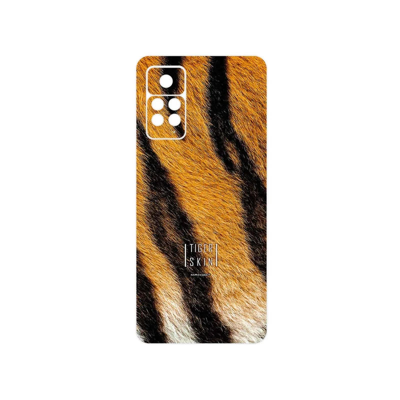 برچسب پوششی ماهوت مدل Tiger Skin مناسب برای گوشی موبایل شیائومی Redmi Note 11 Pro