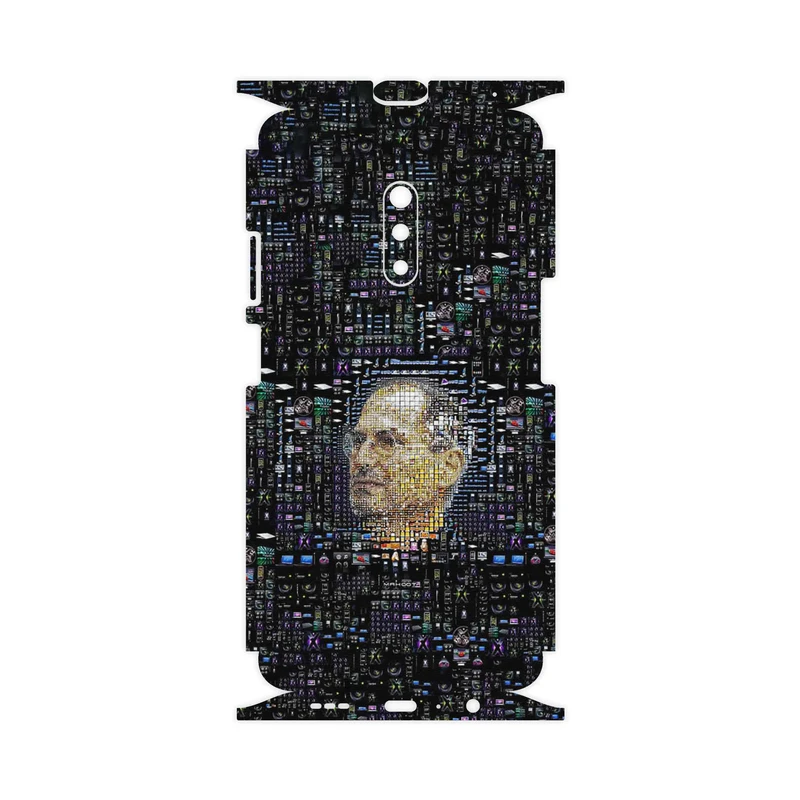برچسب پوششی ماهوت مدل Collage of Steve Jobs 2-FullSkin مناسب برای گوشی موبایل اپو Realme X