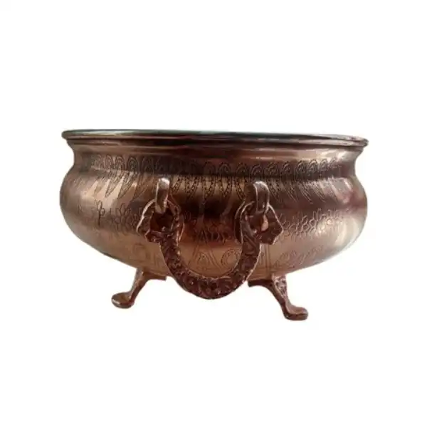 کاسه مسی مدل طرح دار کد RZ