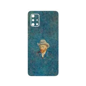 MAHOOT Self portrait with a gray felt hat Cover Sticker for Samsung Galaxy A71