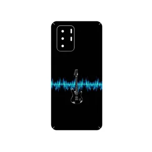 MAHOOT Electric Guitar Cover Sticker for Xiaomi Poco X3 GT 5G
