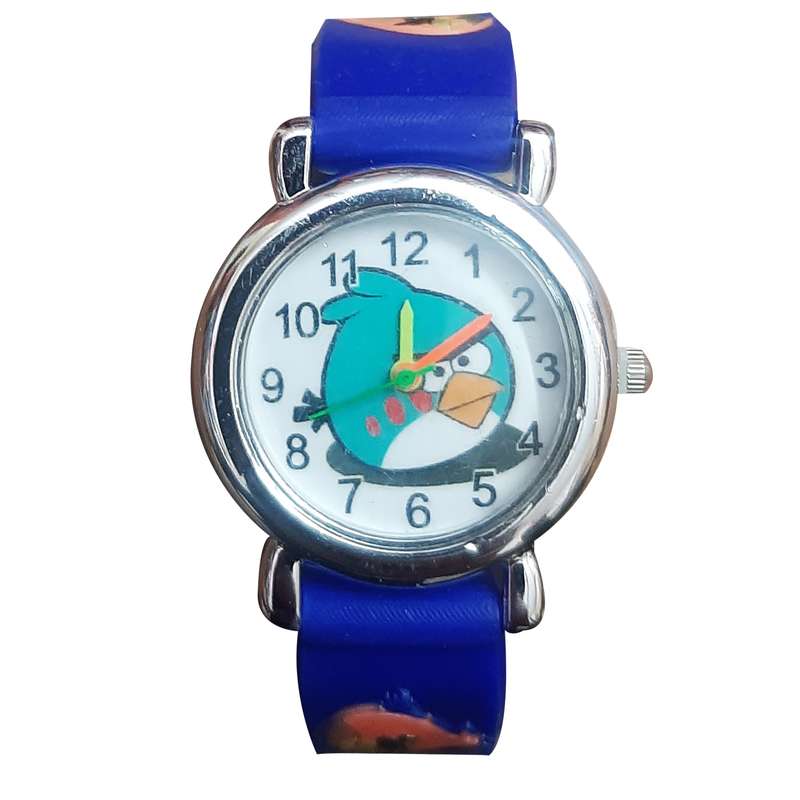 ساعت مچی عقربه ای پسرانه طرح انگری برد کد 0021