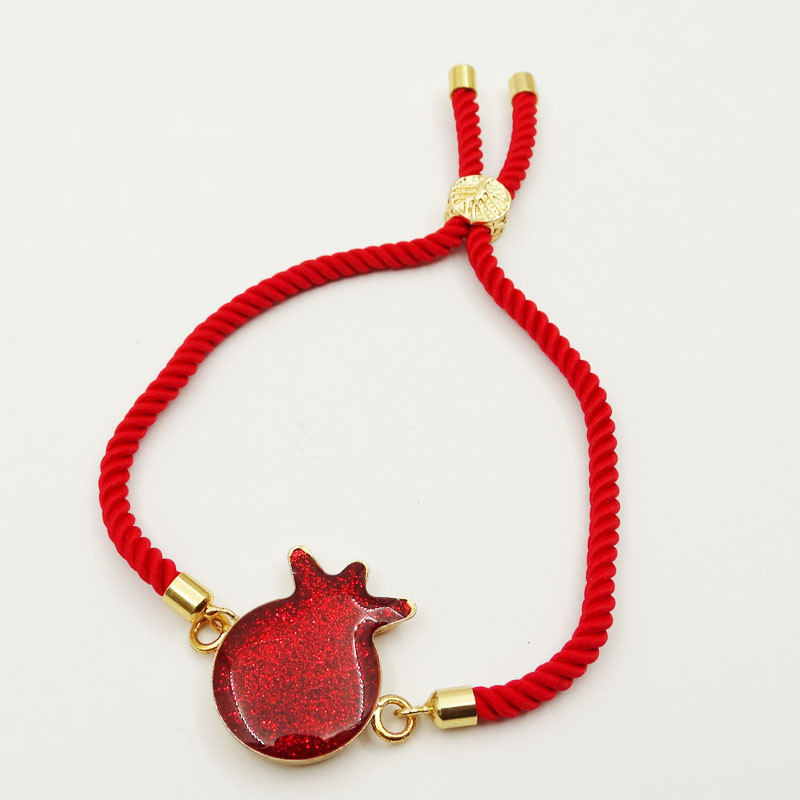 دستبند دخترانه طرح انار زیبا کد DF04 دستبند دخترانه طرح انار زیبا کد DF04