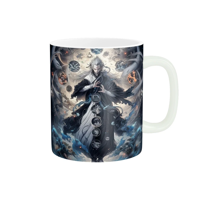 ماگ مدل فانتزی طرح شخصیت انیمه ای کد 372