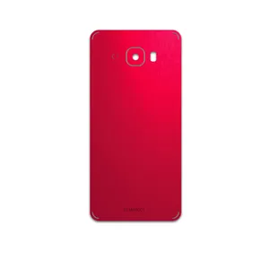 MAHOOT Matte-Warm-Red Cover Sticker for Samsung Galaxy C7