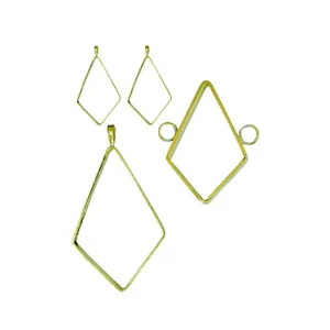 قالب رزین اپوکسی مدل نیم ست لوزی کد Fr257 بسته 4 عددی