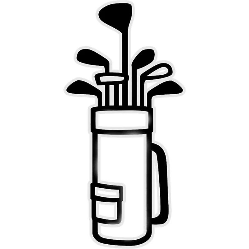استیکر لپ تاپ طرح Golf bag Sticker کد ST779