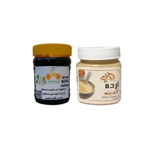 شیره توت محلی شهر طبیعت - 450 گرم به همراه ارده کنجد آدینه - 400 گرم