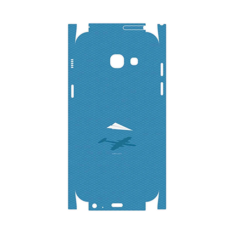 برچسب پوششی ماهوت مدل Minimal Paper Airplane-FullSkin مناسب برای گوشی موبایل سامسونگ Galaxy A3 2017